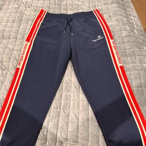 Sergio Tacchini Navy Athletic Track Pants